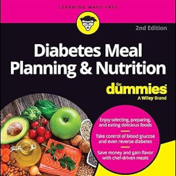 Diabetes Meal Planning & Nutrition For Dummies Paperback - Picture 3 of 3